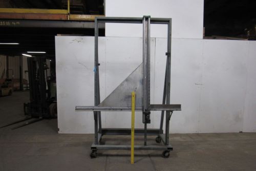 62&#034;  Industrial Type Material/ Glass Cutter Frame Mounted &amp; Portable