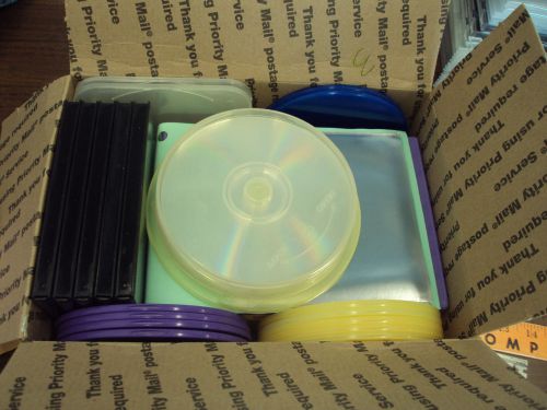 MIXED CD DVD Cases - Lot #3 Ameray Type Cases, C shells, Disk Saver, etc.