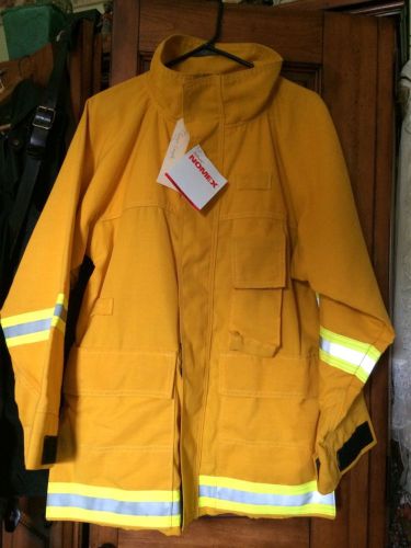 Crew boss dupont nomex 3a firefighting brush jacket urban small nwt for sale