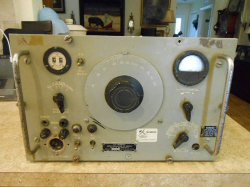 U.S. Navy Calibrated Military Audio Oscillator TS-382 D/U Trav-Ler Radio Corp