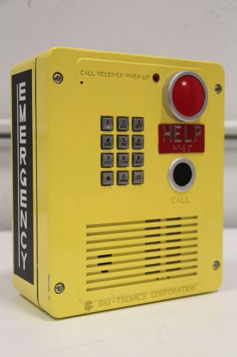 Gai-Tronics 294AL-001 Red Alert Emergency Access Wall Mount Phone Braille Keypad