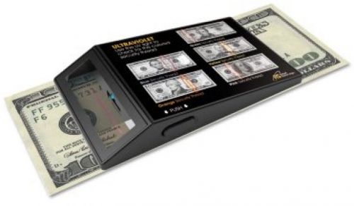 Royal Sovereign Portable Handheld UV Counterfeit Detector, Black, 2 Pk.Royal