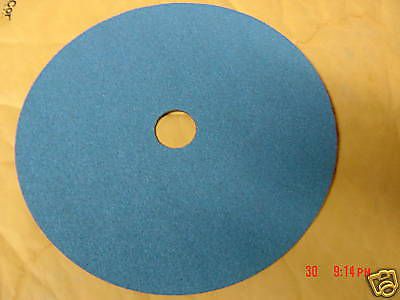 Norton &#034;Norzon&#034; 7 Inch Resin Fiber Discs, F826, 60 Grit