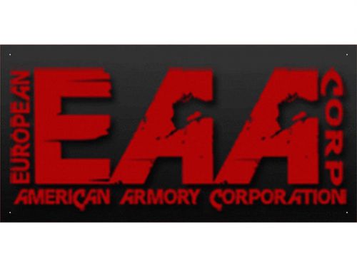 Advertising Display Banner for European American Armory Dealer Arm Gun Shop