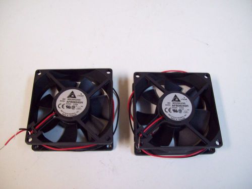 DELTA AFB0824SH DC BRUSHLESS FANS - LOT OF 2 - NEW - FREE SHIPPING