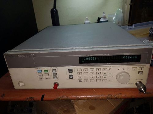 Agilent HP 83711A Synthesized CW Generator, No Option, Self Test Passed