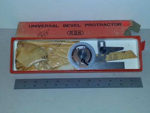 Universal Bevel Protractor metal working layout NEW IN THE BOX!