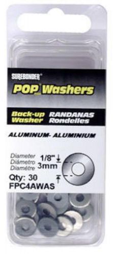FPC Surebonder 30pk Aluminum Washer For 1/8&#034; diameter FPC4AWAS