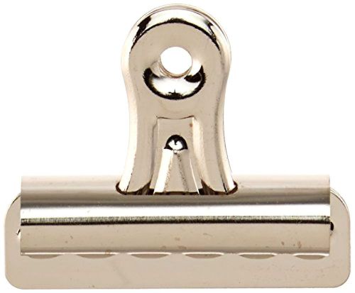 Sparco Bulldog Clip, 11/32-Inch Cap, Size 2, 2-1/4-Inch, 36 per Box, Silver (SPR