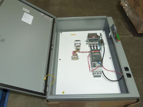 BBI Pump Control Panel Size 4 75HP@480V FLNG, CB,HOA,STRT,CPT N4/12 1yr Warranty
