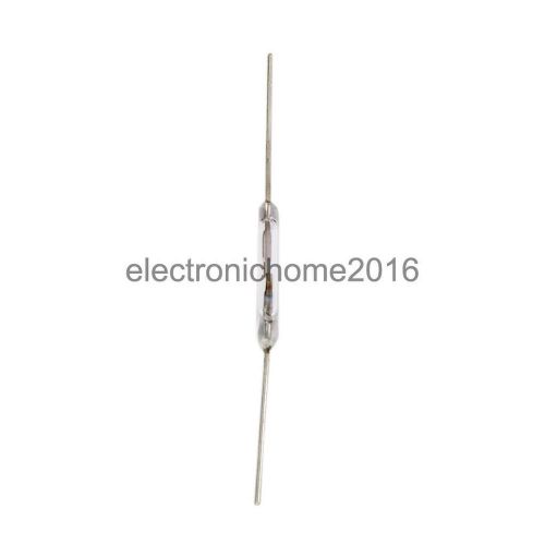 10pcs reed switch normally open magnetic induction switch 2x14mm 0.55a 10w for sale