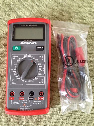Snap On Multimeter With Leads