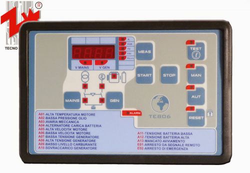 Tecnoelettra TE806  -  Generator Automatic Control Panel