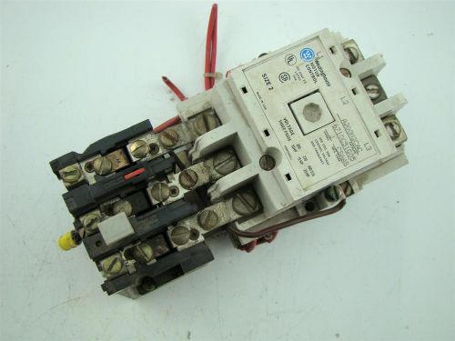 Westinghouse motor control size 2 3phase model j  10hp-25hp for sale