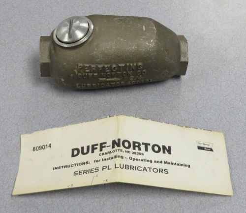 DUFF-NORTON Pneumatic Lubricator P/N: 420121