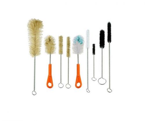 Ultimate Bottle And Tube Brush Cleaning Set 9 Sizes And Shapes, Commercial Clean