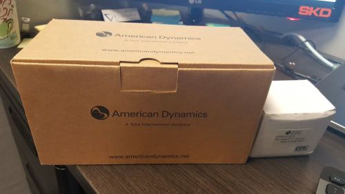 American Dynamics Box camera and lens (ADCA75XN and LD281213CS)