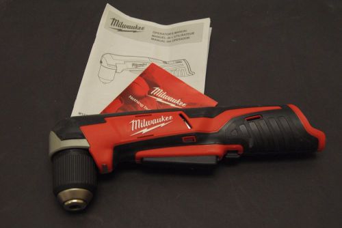 MILWAUKEE M12 12-VOLT LITHIUM-ION 3/8 IN CORDLESS RIGHT ANGLE DRILL (TOOL-ONLY)