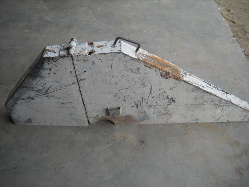 36&#034; blade guard for walk behind concrete saw target edco core cut diamond for sale
