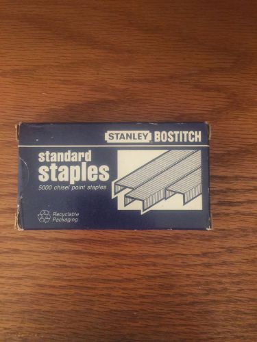 Stanley Bostitch 5000 Chisel Point Staples for Standard Stapler