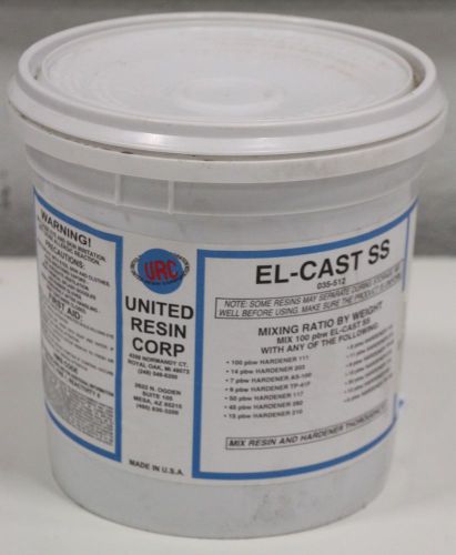 URC United Resin El-Cast High Thermal/Strength Electronic Epoxy Adhesive 8 lb
