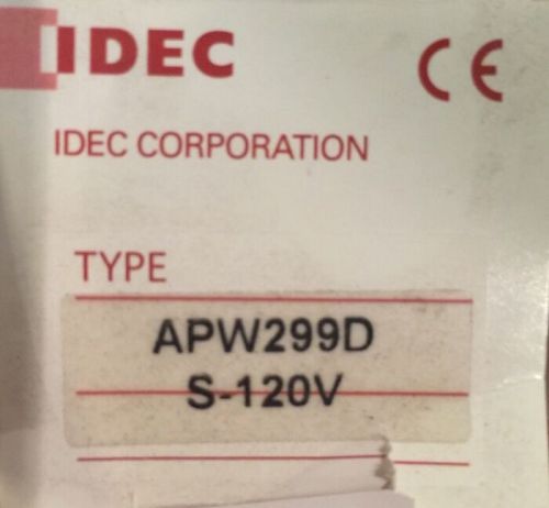 IDEC APW299D, S-120V Panel Mount Indicator Led 22Mm S 120V