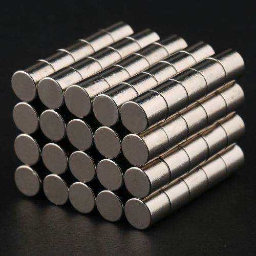 50pcs Small Disc Cylinder Neodymium Magnets 7 x 5 mm Round Rare Earth Neo N50