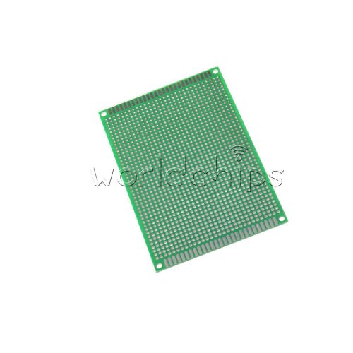 Double side protoboard circuit tinned universal diy prototype pcb board 8x12cm for sale