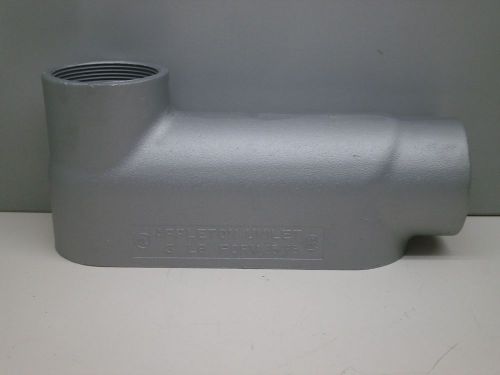 Appleton LB300-A 3&#034; Aluminum Form 85 Unilet Condulet Conduit Outlet Body Type LB