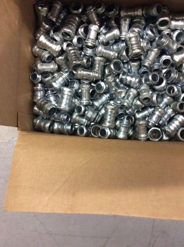 (BOX OF over 150) met compression fittings mixed sizes mosly 1/2-3/4