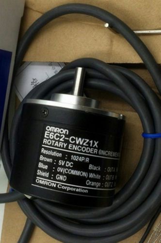 1PC OMRON  rotary encoder E6C2-CWZ1X 1024P/R 5V DC 2m  NEW In Box