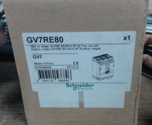 NIB Schneider Electric GV7RE80 - 60 day warranty