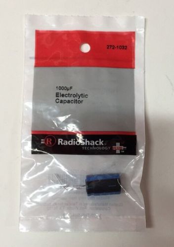 1000uF Electrolytic Capacitor #272-1032 By RadioShack