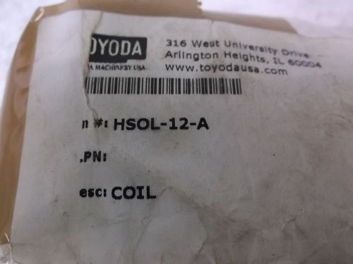 DYODA HSOL-12-A COIL *NEW OUT OF BOX*