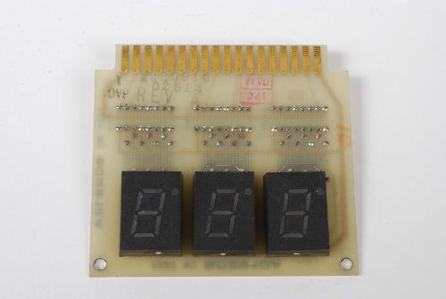 Numeric Display Module Part NO. B02910A ASSY NO B02912A Black Numbers Board