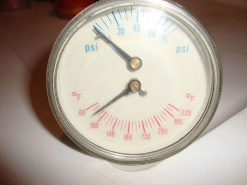 Boiler Pressure/Temp thermometer