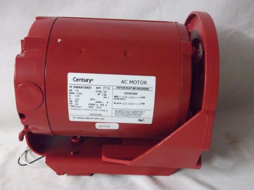 NEW Century HW2024BL Water Circulator Pump Motor &amp; Bracket NEMA/IEC 1/4 HP 1725