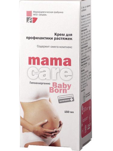 Cream for the prevention of stretch marks Mama Care Elf (Ukraine) BEST CHOISE!
