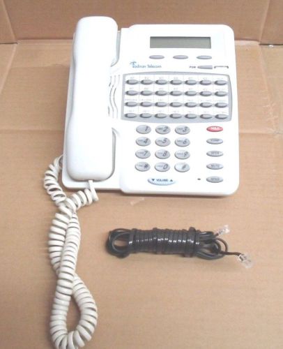 Tadiran telecom 28  dlx/wh business systems phone (white) 72420946800 (c4) for sale