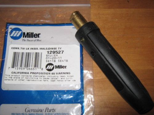 Miller Dinse Connector Welder Mig Tig Insulated Male
