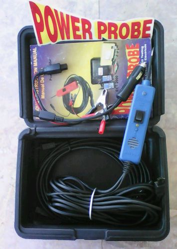 POWER PROBE II CIRCUIT TEST KIT case and instructions tested(free shipping)