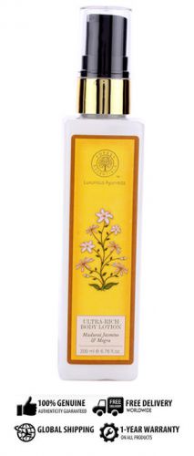 Forest essential madurai jasmine &amp; mogra body lotion 200 ml for sale