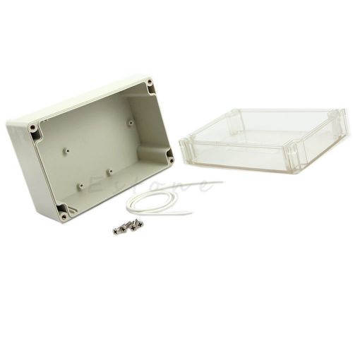 160x110x90mm Waterproof Clear Plastic Electronic Project Box Enclosure CASE