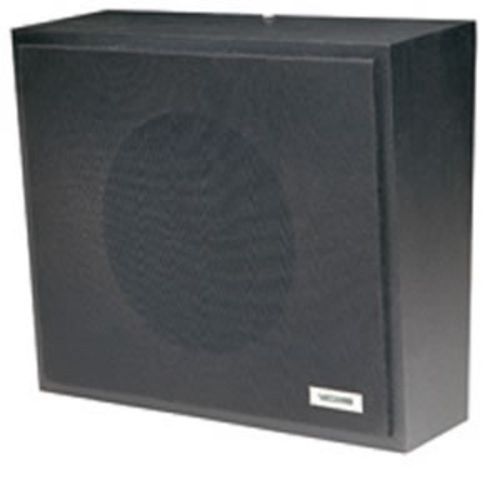 VALCOM Talkback Wall Speaker Black V-1061-BK