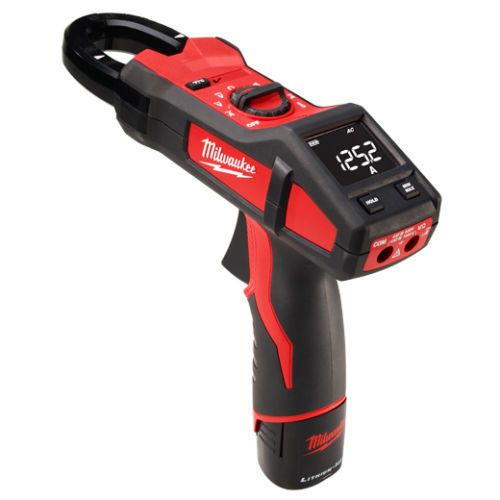Milwaukee 2239-21 clamp gun clamp meter kit m12 w/ case new for sale