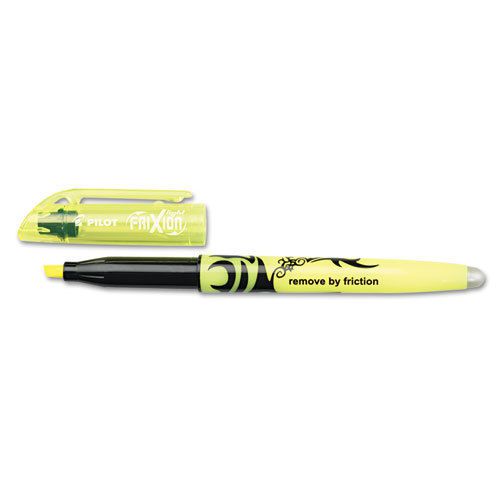 Frixion Lite Erasable Highlighter, Yellow Ink, Chisel