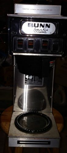Bunn-o-matic stf-35 commercial coffee maker / brewer two top warmers hot side for sale