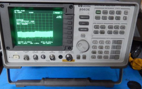 Agilent, HP / 8563E / RF Spectrum Analyzer, 26.5GHz,