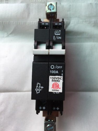 CBI, QY-2(13), GB14048.2, 2 Phase Pole, 100A, 80V DC Circuit Breaker