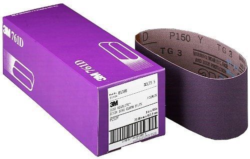 Cubitron 81394  y weight filmlok cloth belt, 60 grade, 3 by 18-inch, purple, 5 for sale